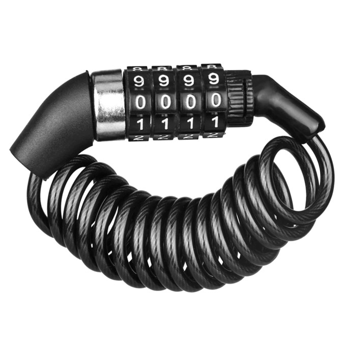 Brava za romobil AERIUM 4DIGIT mini crna