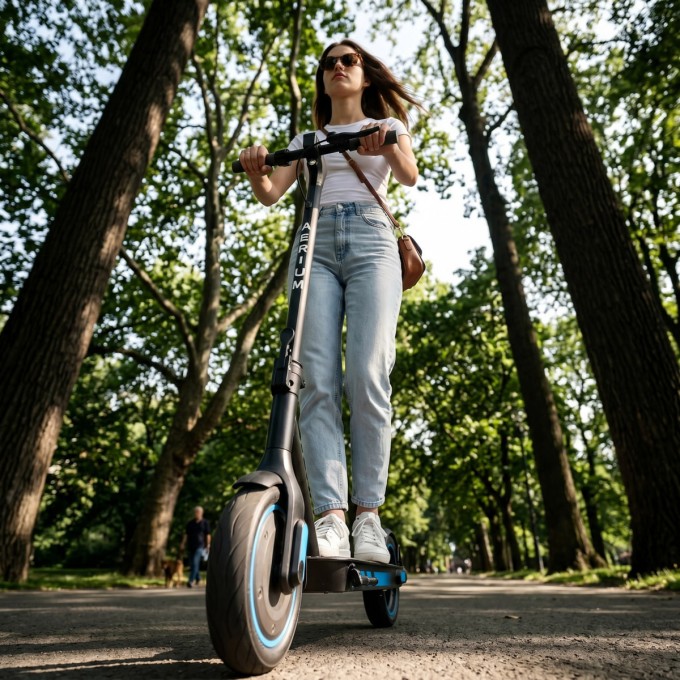 Električni romobil AERIUM MaxRide T500 plavi Električni romobil AERIUM MaxRide T500 plavi